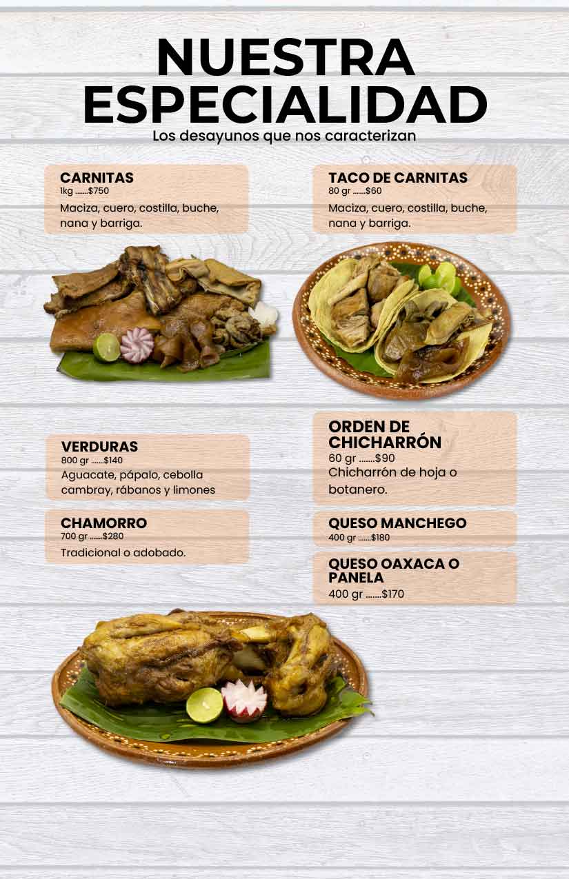 Carnitas la Negrita - www.carnitaslanegrita.com